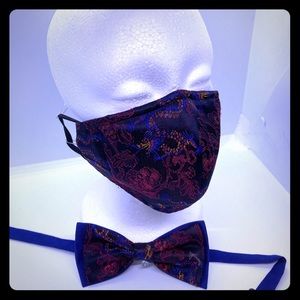 Dragon mask & matching bow tie